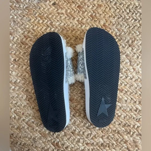 Golden Goose Poolstar Shearling Slides - NEW - Picture 9 of 11